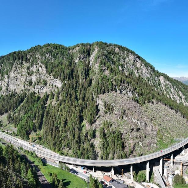 Ansicht der Brennerautobahn A13