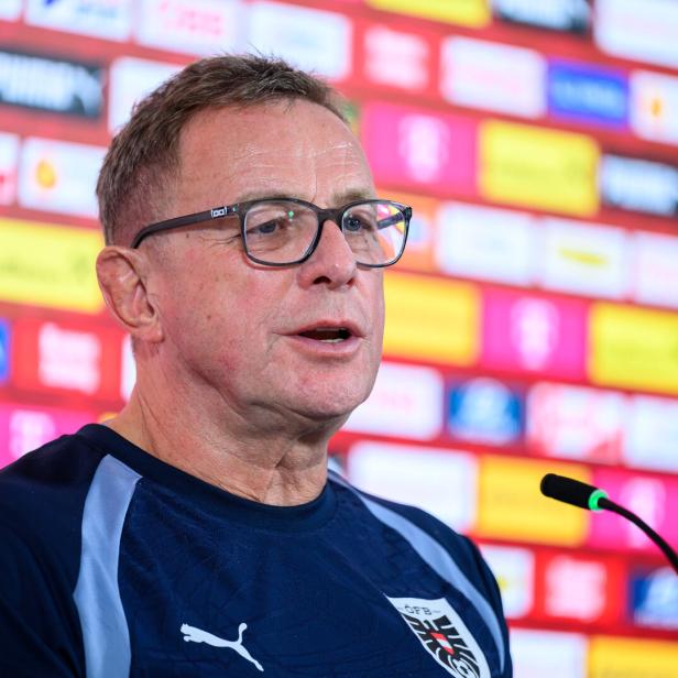 FUSSBALL: PK ÖFB NATIONALTEAM MÄNNER VOR SPIEL GEGEN TUNESIEN: RANGNICK