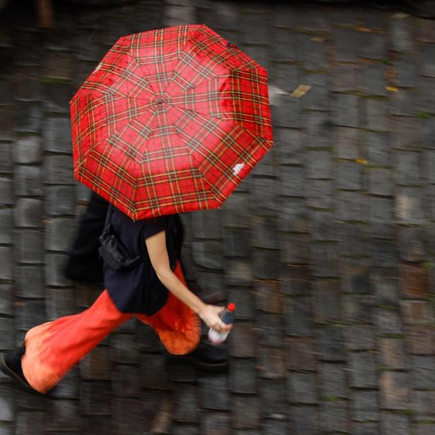 GERMANY-WEATHER-RAIN