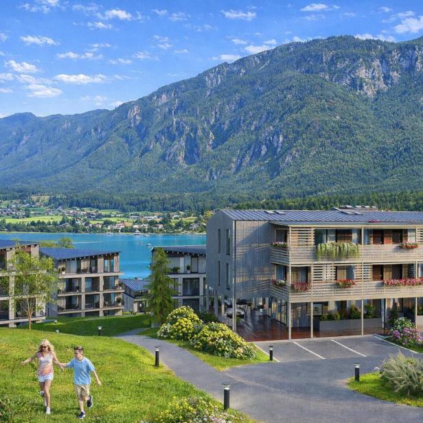 2027 soll dieses Ferienresort am Pressegger See in Kärnten errichtet werden. 