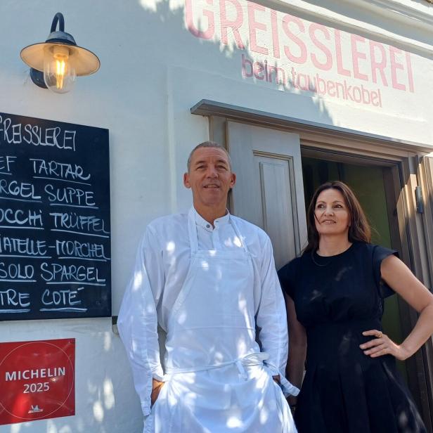 Alain Weissgerber und Barbara Eselböck, Herr  und Herrin über „Greisslerei“ und „Taubenkobel“.