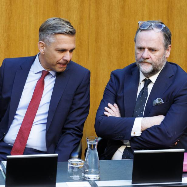 SONDERSITZUNG DES NATIONALRATS: HATTMANNSDORFER (ÖVP)/SCHELLHORN (NEOS)