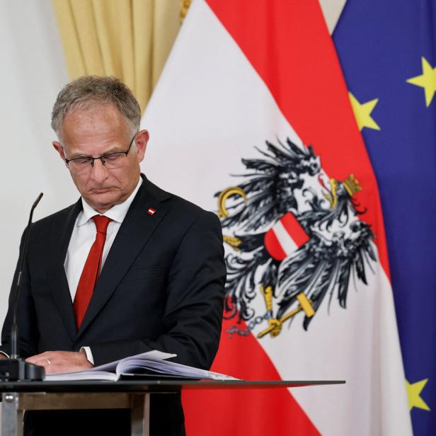 Press conference in Vienna