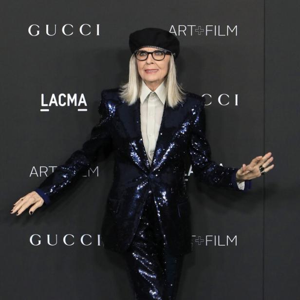 Diane Keaton bei der LACMA Art + Film Gala in Los Angeles, 2021