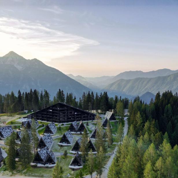 Das Luxus  Alpin-Resort TRIFORÊT in Hinterstoder