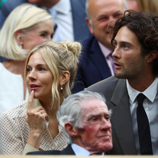 Sienna Miller und Olie Green in Wimbledon
