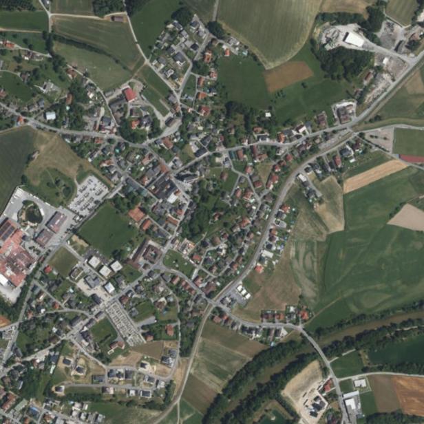 Satellitenbild von Petzenkirchen