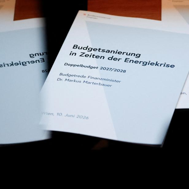 Austrian Finance Minister Marterbauer presents budget to parliament