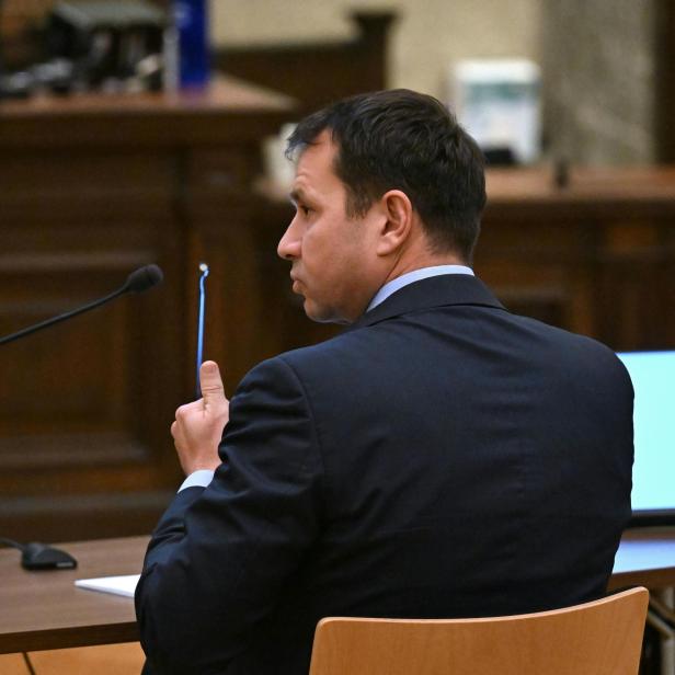 Thomas Schmid bei Gericht