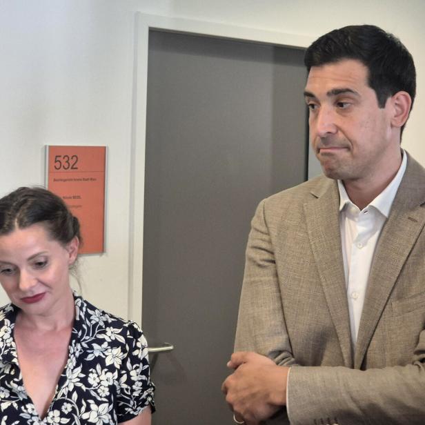 GERICHTSVERHANDLUNG ZU WIDERRUFSKLAGE GEGEN DIE GRÜNE EU-WAHL-SPITZENKANDIDATIN: VERONIKA BOHRN MENA/ SEBASTIAN BOHRN MENA