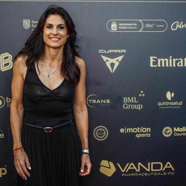 Gabriela Sabatini auf Mallorca