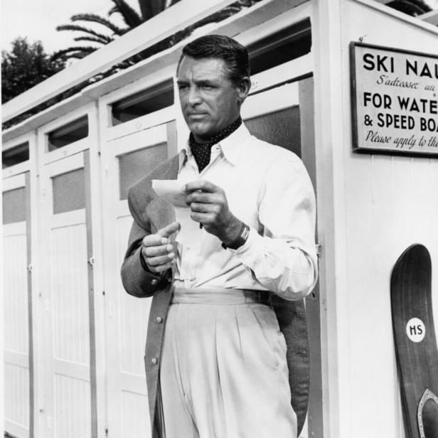 C.Grant in 'Über den Dächern von Nizza' - - C.Grant dans la 'Main au collet'