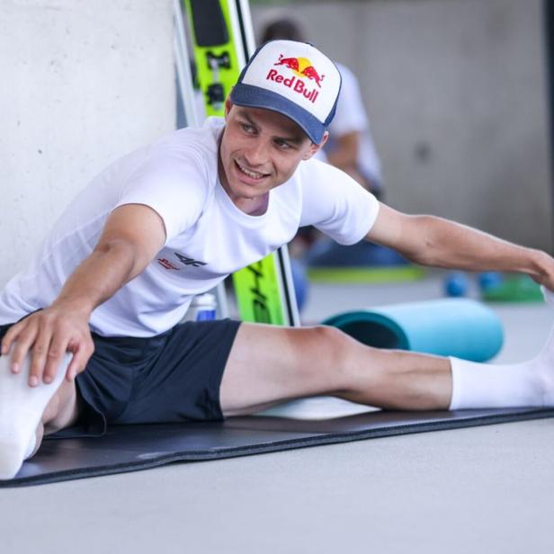 Johannes Lamparter beim Sommertraining