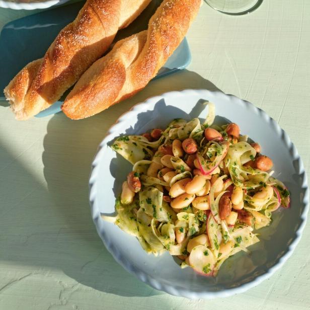 Bohnen-Fenchel-Salat mit Salsa Verde 