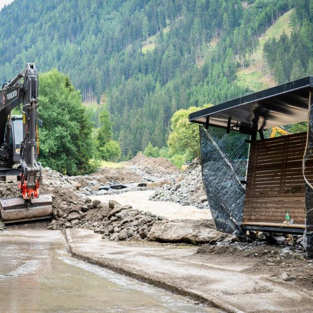 ++ HANDOUT ++ UNWETTER - KURZE ZUFAHRTEN INS HINTERE PITZTAL MÖGLICH