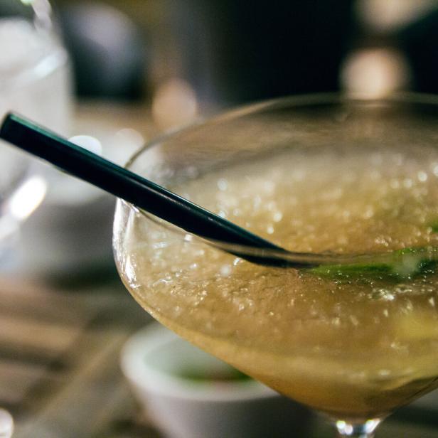 Cocktails in a bar