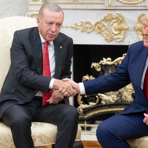 Trump und Erdoğan am 25. September 2025 im Oval Office.