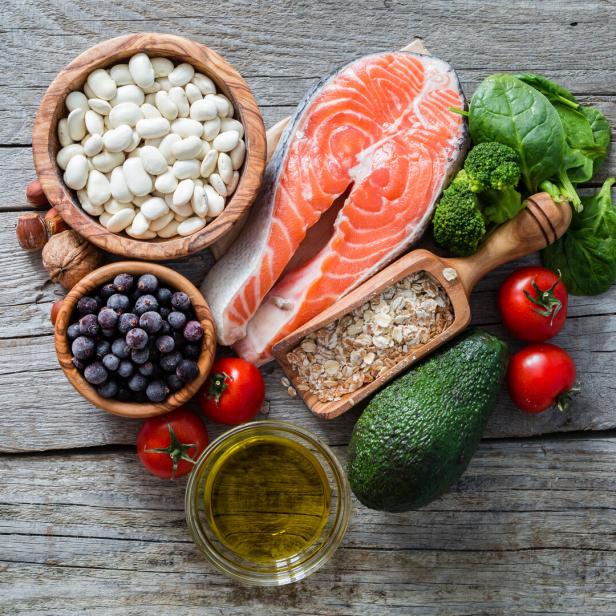 Selection of food that is good for the heart