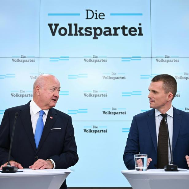 PK ÖVP STELLT NEUEN GENERALSEKRETÄR VOR: STOCKER (ÖVP) / GSTÖTTNER (ÖVP)
