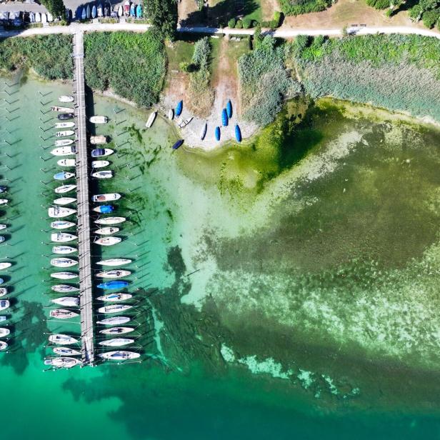 Bodensee hat Niedrigwasser