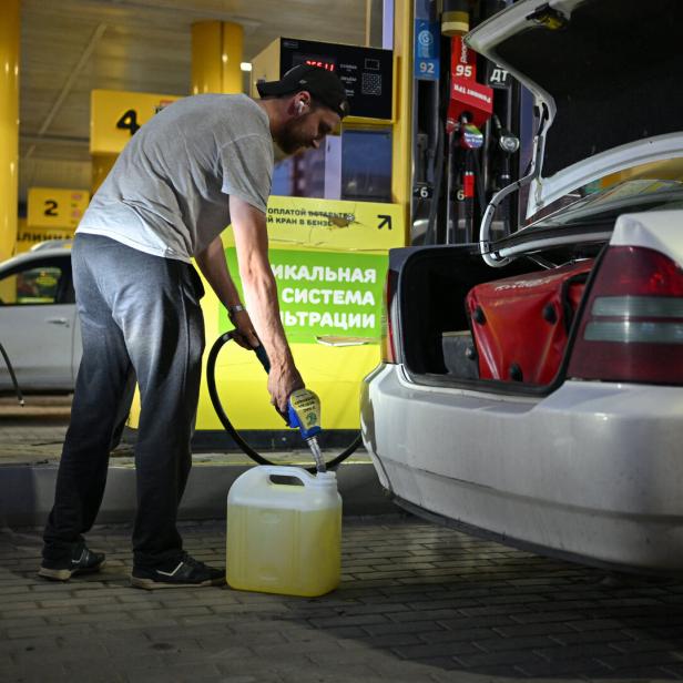 Tanken in Omsk