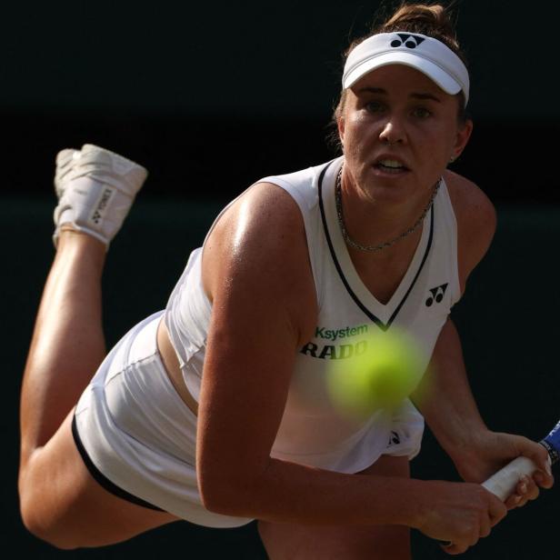Aufschlag Tschechien: Linda Noskova steht in ihrem ersten Grand-Slam-Finale