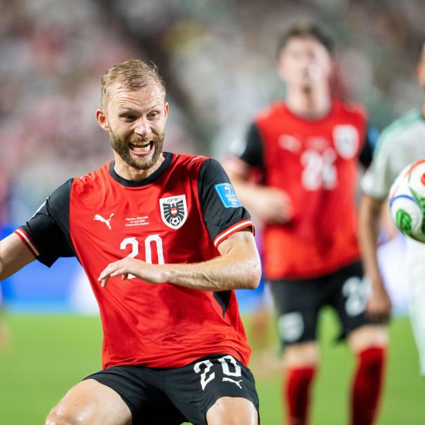 ÖFB-Teamspieler Konrad Laimer bei der WM in den USA