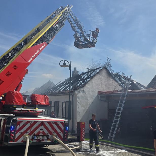 Ein Toter bei Wohnhausbrand in Gösing am Wagram.