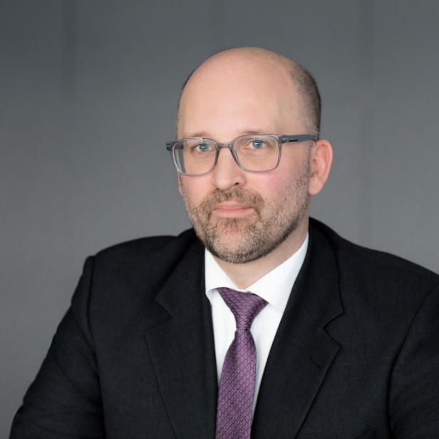 Porträt von Jürgen Gebauer, Leiter Insolvenz Wien beim KSV1870