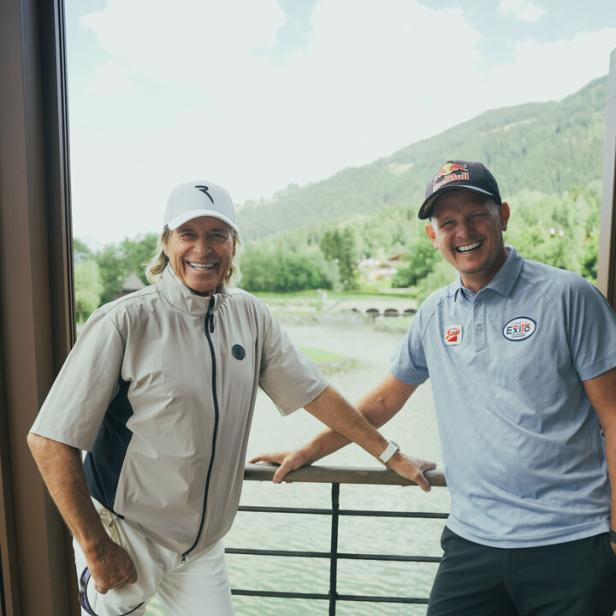 Hansi Hinterseer und Thomas Morgenstern