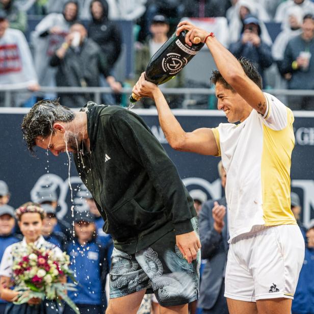 Dominic Thiem beim Sieg 2019