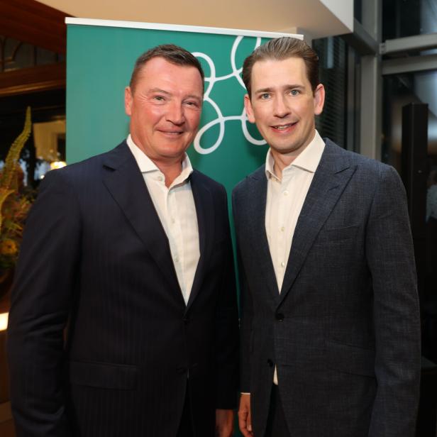 Markus Friesacher und Sebastian Kurz 