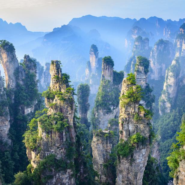 Landscape of Zhangjiajie