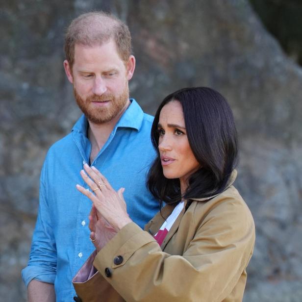 Harry and Meghan attend the Scar Tree Walk