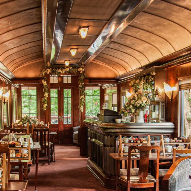 Nahaufnahme Orient Express Lake District