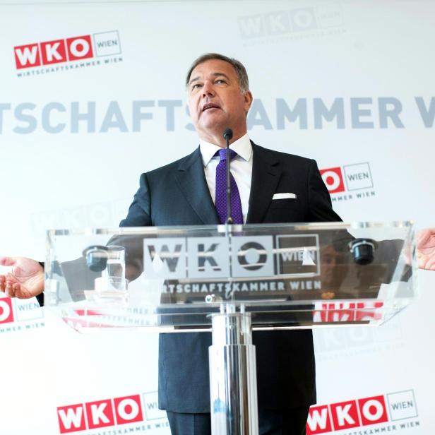 ++ ARCHIVBILD ++ WIENER WIRTSCHAFTSKAMMERCHEF WALTER RUCK TRITT ZURÜCK