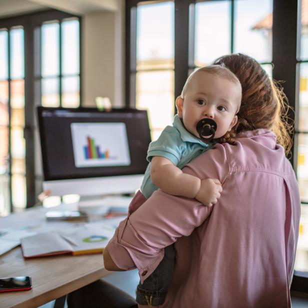 Working at home mom