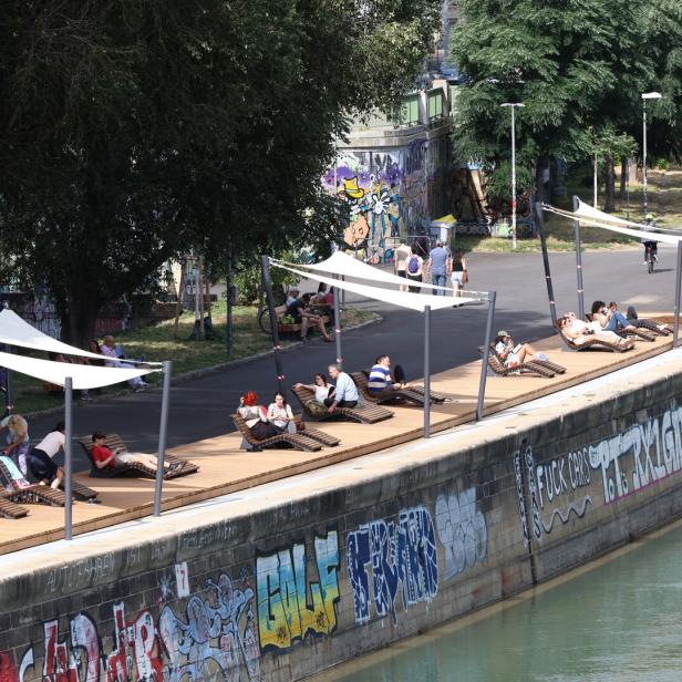 Uferpromenade Donaukanal