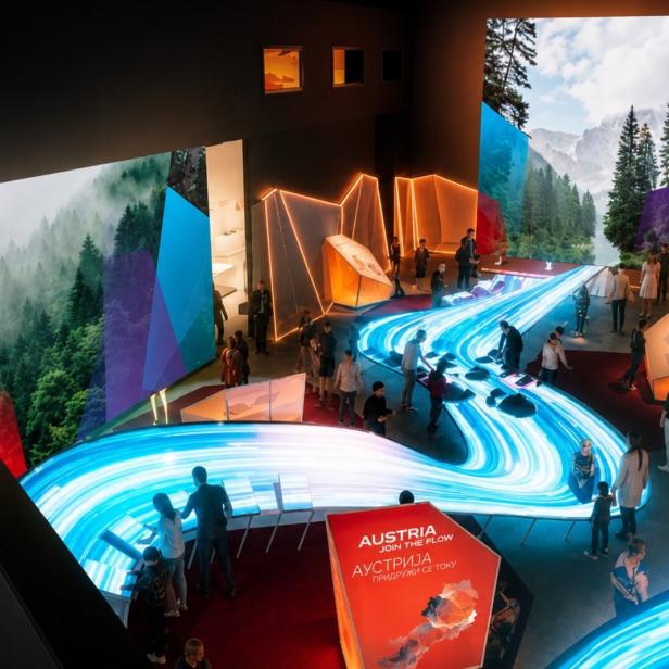 Das Ausstellungskonzept „Join the Flow“ macht den österreichischen Pavillon zu einer Plattform für Begegnung, Innovation und internationalen Austausch. Im Zentrum steht die Donau als Symbol für Vernetzung zwischen Österreich und Serbien.