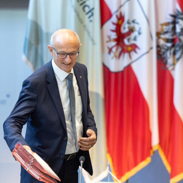 LAND TIROL: SITZUNG DER LANDESHAUPTLEUTE: MATTLE (ÖVP)