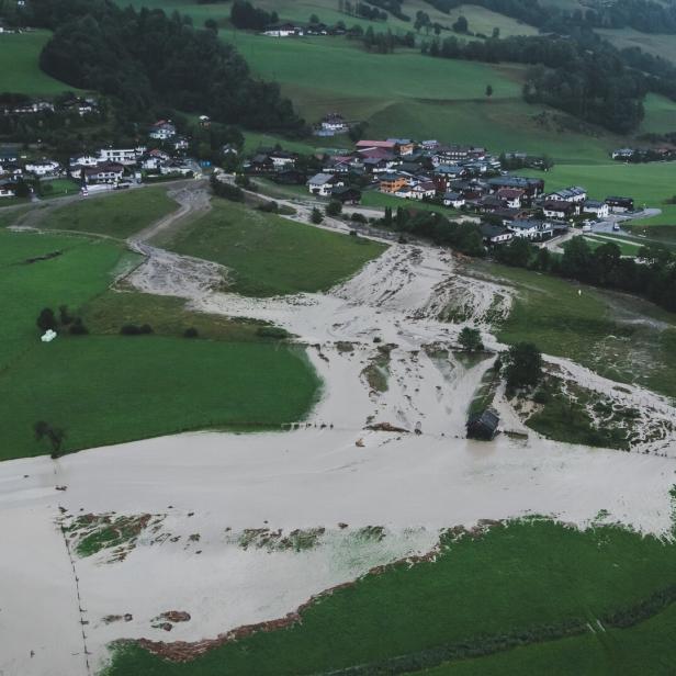 SALZBURG: UNWETTER IM PINZGAU