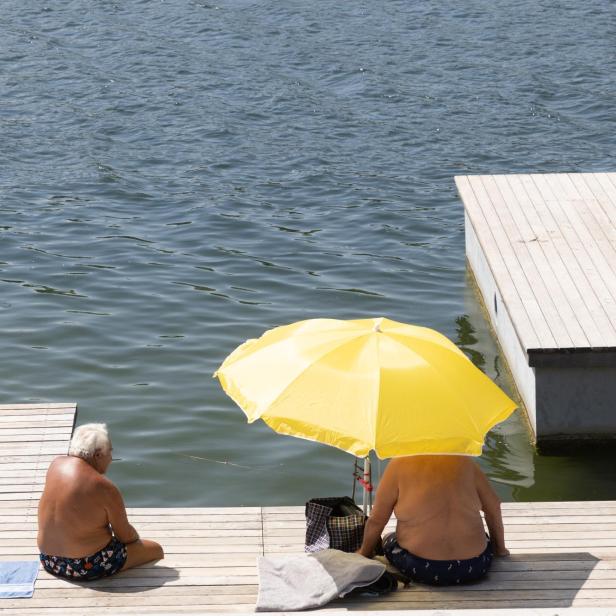 Alte Donau, Hitzewelle