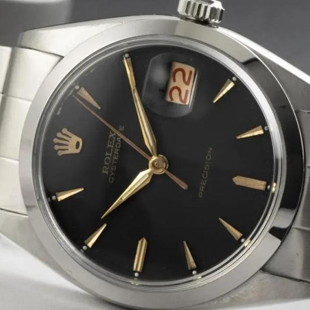 Eine Rolex-Armbanduhr
