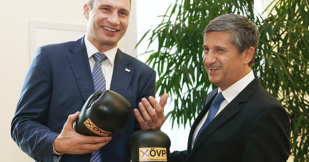 Klitschko Schlagkraft Fur Spindelegger Kurier At