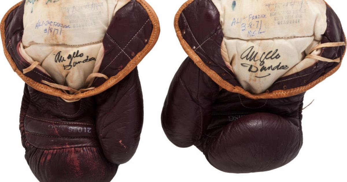 Boxhandschuhe Von Muhammad Ali