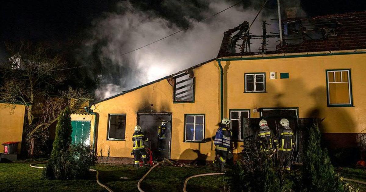 Nächtlicher Wohnhausbrand in Bad Vöslau