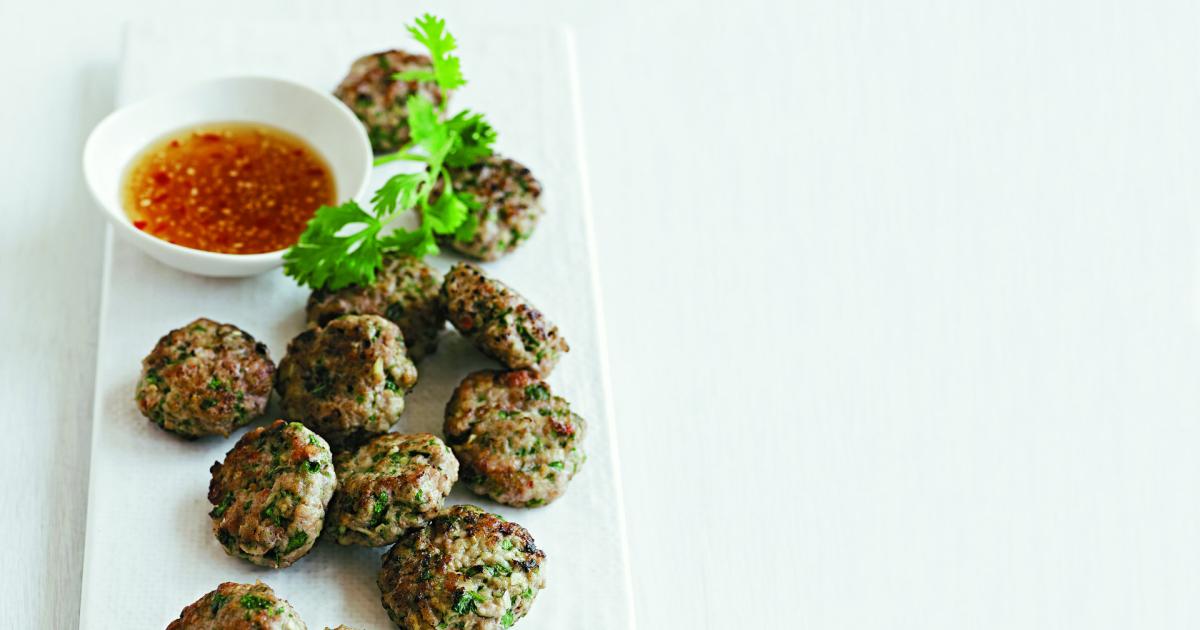 Rezept der Woche: Asiatisch gewürzte Fleischlaberln