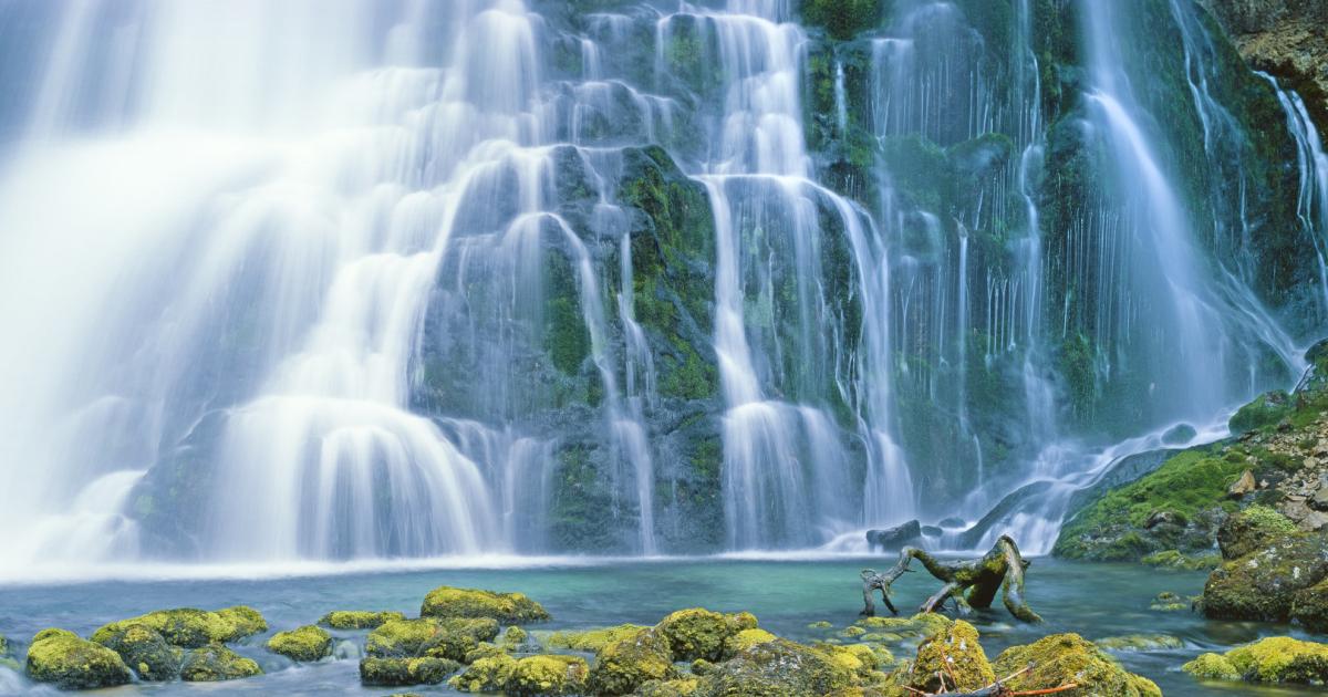 Fallendes Wasser