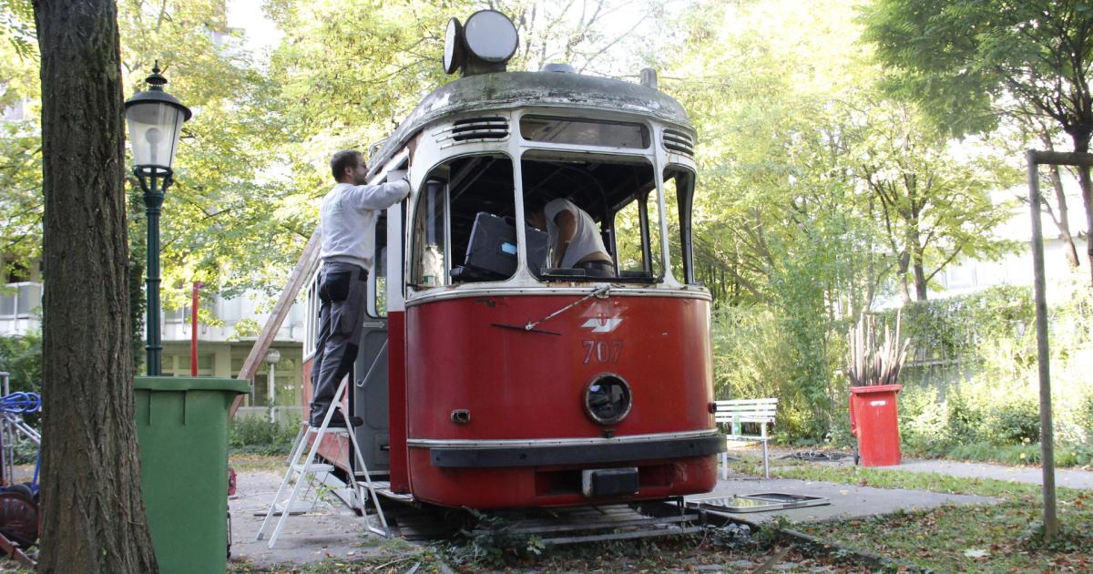 Straßenbahn zu kaufen: Ein Stück Geschichte am Abstellgleis | kurier.at