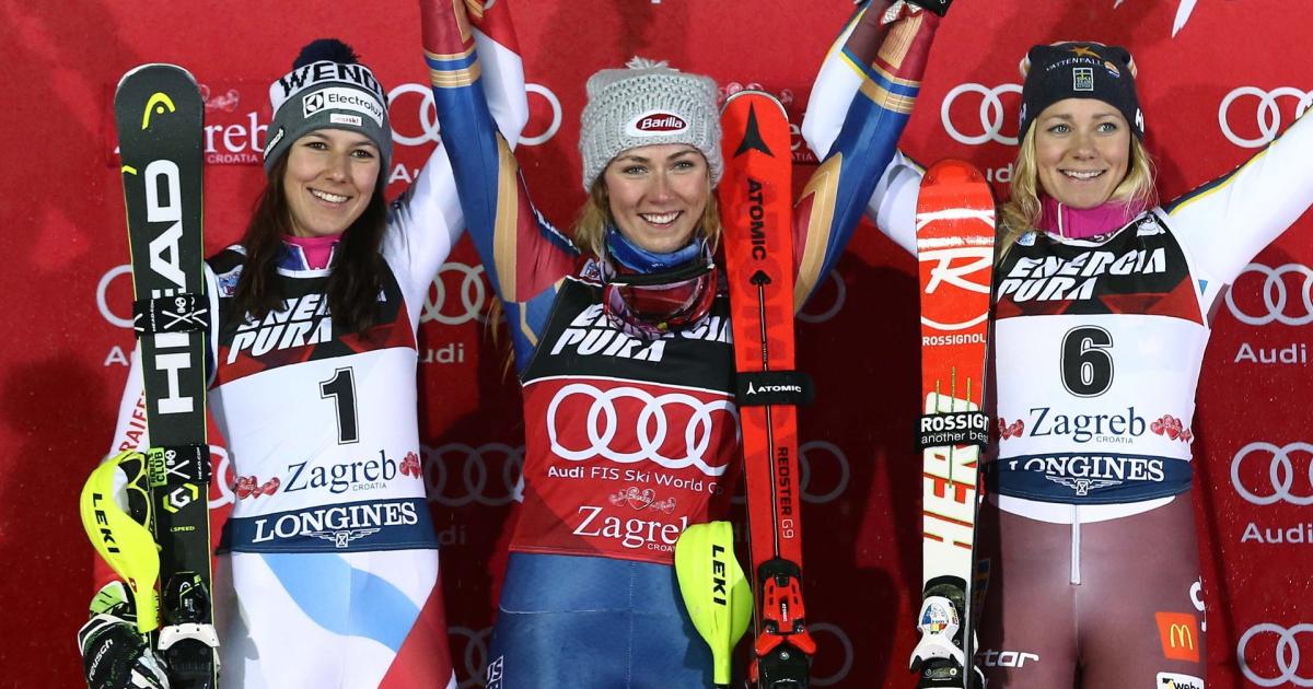 Shiffrin deklassiert Konkurrenz im Zagreb-Slalom | kurier.at